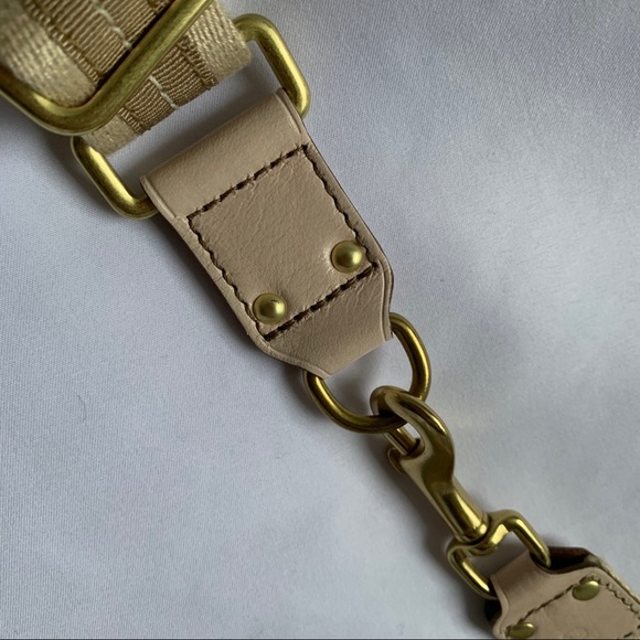 COACH Yellow & White Fabric Waist Bag - Picture 10 of 10